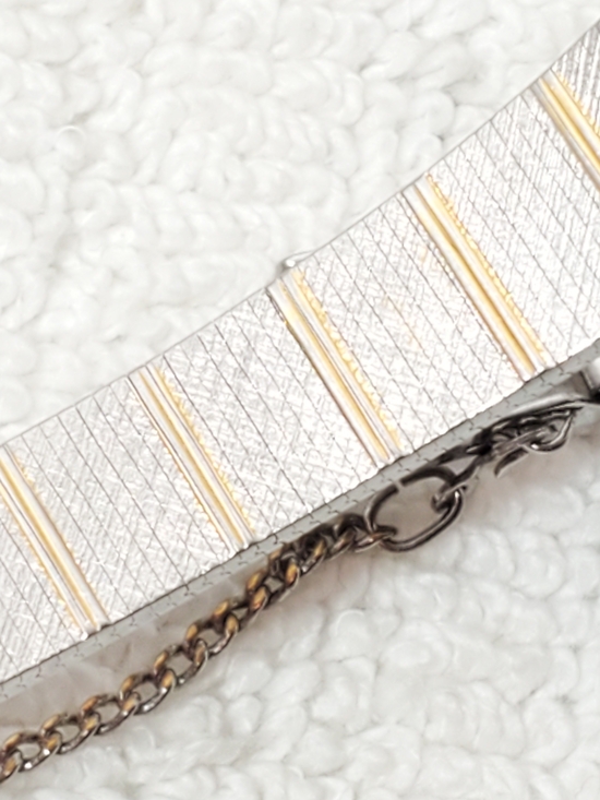 Vintage Seiko Ladies Tank Dress Watch Five Jewels Gold Plated Stainless Steel main image 4